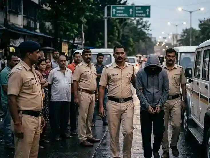 Thane Crime। થાણેમાં ઘરેલુ વિવાદનો કરુણ અંજામ પત્નીની ગળું દબાવી હત્યા કરનાર પતિ ૨૪ કલાકમાં પનવેલથી ઝડપાયો