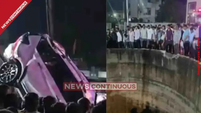 Tragic Accident in Nashik Car Plunges into Well; 9 Members of a Single Family, Including 6 Children, Killed in Dindori