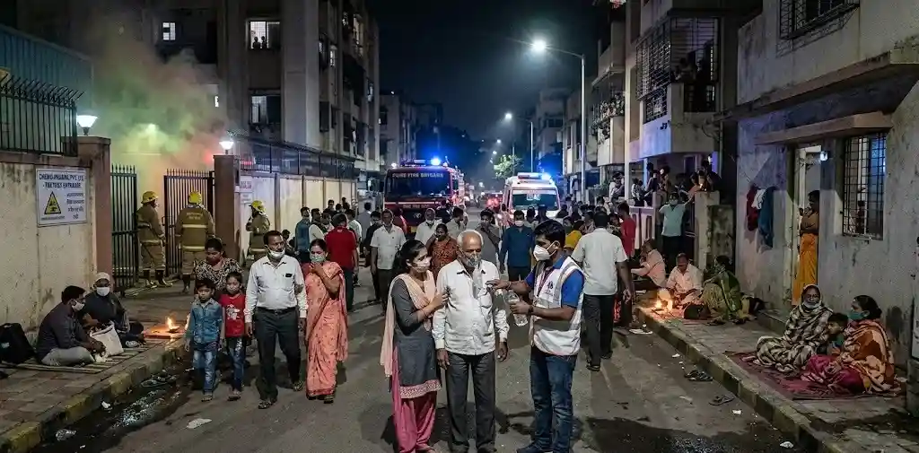 Pune Gas Leak। પુણેમાં મોડી રાત્રે કેમિકલ ફેક્ટરીમાં ગેસ લીક 24 લોકોને શ્વાસ લેવામાં તકલીફ, લોકોએ ઘરની બહાર વિતાવી રાત