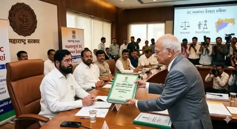 Maharashtra SC Reservation। મહારાષ્ટ્રમાં SC અનામતમાં મોટા ફેરફારની તૈયારી ન્યાયમૂર્તિ બદલ સમિતિએ સરકારને સોંપ્યો રિપોર્ટ