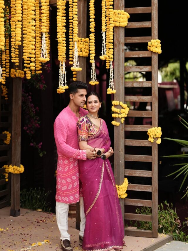 પિંક સાડીમાં સરગુન મહેતાનો જાદુ, પતિ રવિ દુબે સાથે જોવા મળી રોમેન્ટિક કેમિસ્ટ્રી!