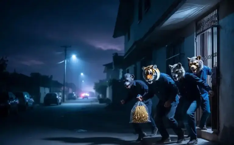 Kalyan Animal Mask Gang। સાવધાન! શહેરમાં ‘પ્રાણીઓના માસ્ક’ પહેરી ચોરી કરતી ગેંગ સક્રિય; બંધ ઘરમાંથી 5.5 તોલા સોનું સાફ