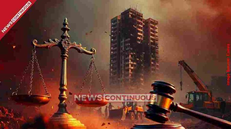Ulhasnagar Illegal Building Demolition। બોમ્બે હાઈકોર્ટનો કડક આદેશ ઉલ્હાસનગરની ૧૪ માળની ગેરકાયદે ઇમારત તોડી પાડવા નિર્દેશ, બિલ્ડરની છેતરપિંડી પર કોર્ટ લાલઘૂમ