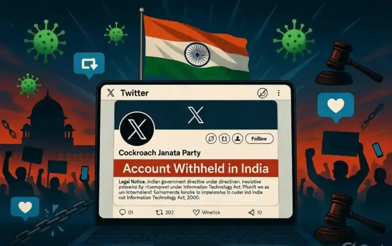 Cockroach Janata Party। ટ્વિટર પરથી ગાયબ! 'કોકરોચ જનતા પાર્ટી' વિરૂદ્ધ કાનૂની એક્શન, એલોન મસ્કની કંપનીએ લીધું આ મોટું પગલું