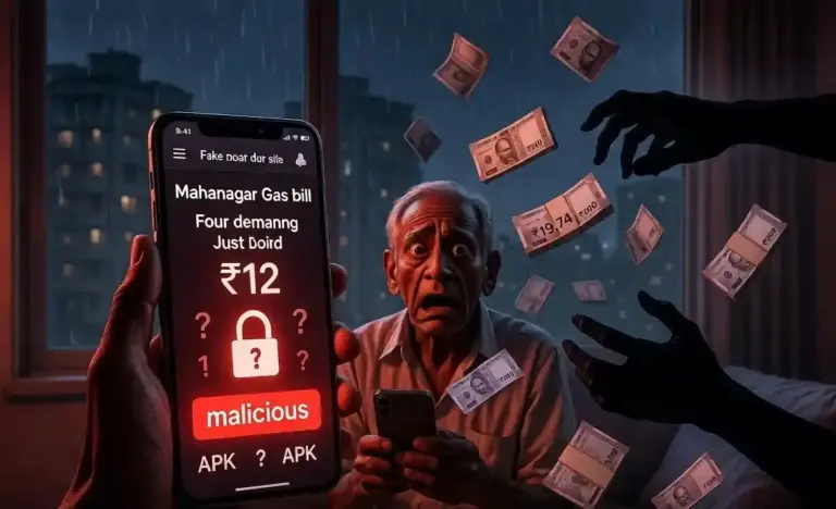 Cyber Fraud in Ghatkopar| સાવધાન માત્ર 12ના ગેસ બિલના નામે ઘાટકોપરના વૃદ્ધે ગુમાવ્યા  19.74 લાખ, જાણો કઈ રીતે થઈ છેતરપિંડી