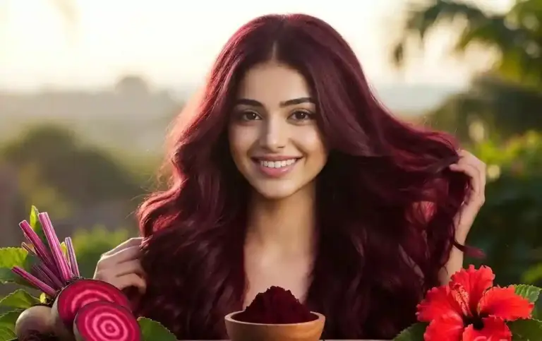DIY Natural Hair Color। નેચરલ હેર કલર ના કેમિકલ, ના ડાઈ! ઘરે જ બનાવો બરગંડી હેર માસ્ક, વાળ દેખાશે રેશમી અને ચમકદાર
