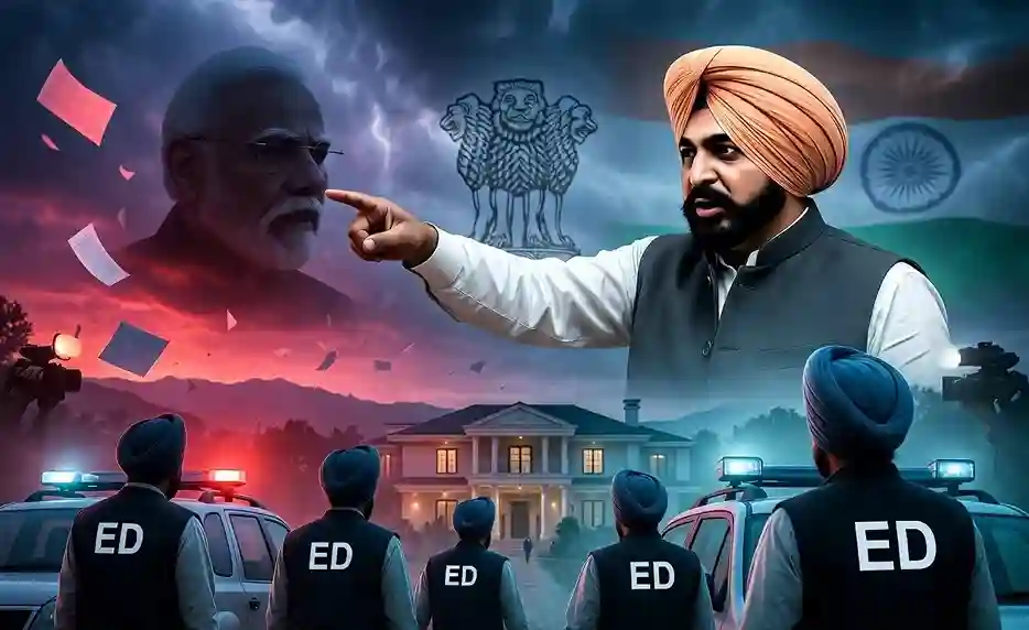 ED Raid Punjab Minister| પંજાબના મંત્રી પર EDની તવાઈ! સવાર સવારમાં જ પહોંચી ટીમ, ભગવંત માનનો પલટવાર ‘આ રાજકીય બદલો છે’