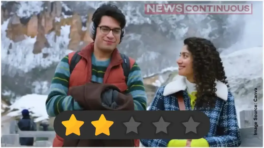 Ek Din Movie Review। ‘એક દિન’ રિવ્યુ લોજિક વગરની પણ માસૂમ પ્રેમ કહાની, સાઈ પલ્લવીની એક્ટિંગ પાવરફુલ પણ જુનૈદ ખાન ક્યાંક કાચો પડ્યો?
