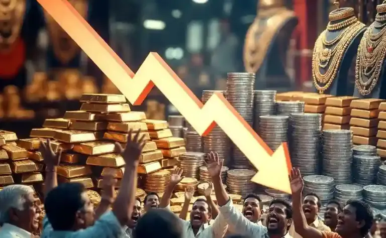 Gold Rate Today। સોનાચાંદીની તેજી પર લાગી બ્રેક, ઓલટાઇમ હાઈ રેકોર્ડથી કિંમતોમાં ઘટાડો