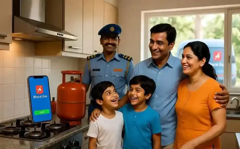 Bharat Gas Home Delivery Restart 2026। ભારત ગેસના ગ્રાહકોની થઈ ગઈ મોજ કંપનીએ ફરી શરૂ કરી વર્ષો જૂની સુવિધા, હવે ગેસ સિલિન્ડર માટે નહીં ખાવા પડે ધક્કા!
