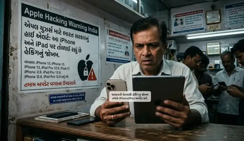 Apple Hacking Warning India। એપલ યુઝર્સ માટે ભારત સરકારનું હાઈ એલર્ટ આ iPhone અને iPad પર તોળાઈ રહ્યું છે હેકિંગનું જોખમ