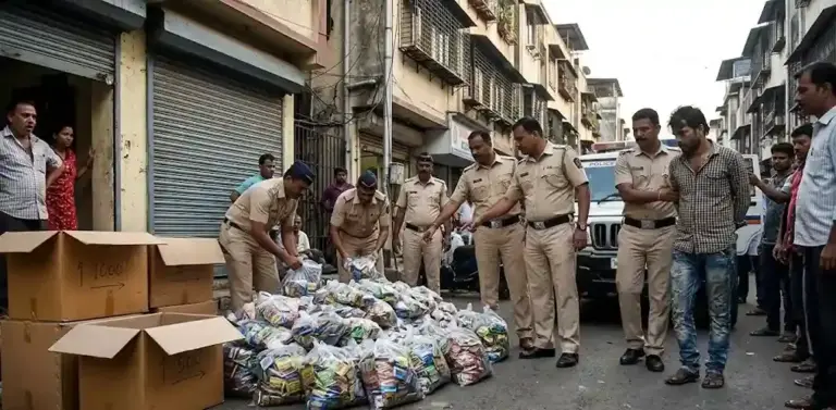 Ghatkopar Gutka Raid। ઘાટકોપરમાં ગુટખા માફિયાઓ પર ત્રાટકી પોલીસ 12 લાખનો પ્રતિબંધિત જથ્થો ઝડપાયો, મીરા રોડનો શખ્સ જેલભેગો