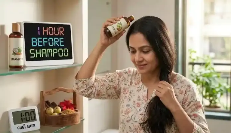 Hair Care Tips। નથી મોંઘા ટ્રીટમેન્ટની જરૂર! વાળ ધોતા પહેલા અપનાવો આ ૧ દેશી નુસખ્ખો, મળશે પાર્લર જેવા સિલ્કી વાળ