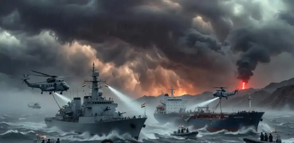 India Secret Plan Strait of Hormuz| હોર્મુઝની કટોકટી વચ્ચે ભારતે એક્ટિવ કર્યો 'સીક્રેટ પ્લાન'! ખાડી દેશોમાં ફસાયેલા ૧૩ ભારતીય જહાજોને બહાર કાઢવા મોટું ઓપરેશન