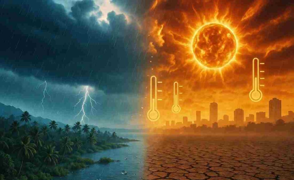 India Weather Updates Monsoon to hit Keralam early on May 26; Akola historic high at 45.9°C as heatwave grips Delhi-UP