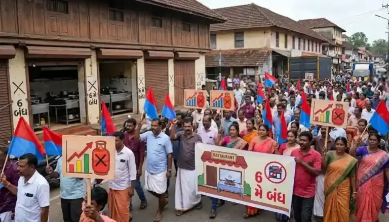 Kerala Hotel Restaurant Strike। શું ૬ મેના રોજ કેરળમાં ખાવાપીવાની તકલીફ પડશે? ગેસના ભાવ વધતા હોટલ માલિકોનું મોટું એલાન, આખા રાજ્યમાં હડતાળ
