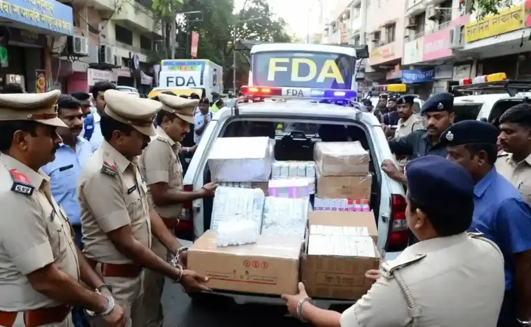 Maharashtra FDA Mega Raid। મહારાષ્ટ્રમાં અન્ન અને ઔષધ પ્રશાસનની મોટી કાર્યવાહી, ૩૩ ની ધરપકડ