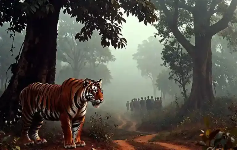 Maharashtra Tiger Terror। વાઘના હુમલાથી મહારાષ્ટ્ર ધ્રુજ્યું, ચંદ્રપુર અને ભંડારામાં વન્યજીવ હુમલામાં ૫ ના મોત