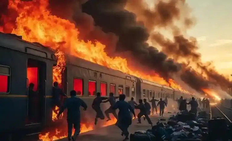 Bihar Train Fire। મોત સામે દેખાતા જ મચી ચીસાચીસ ટ્રેનમાં અચાનક ફાટી નીકળી ભયાનક આગ, મુસાફરોએ ચાલુ ટ્રેને કૂદીને બચાવ્યા જીવ!