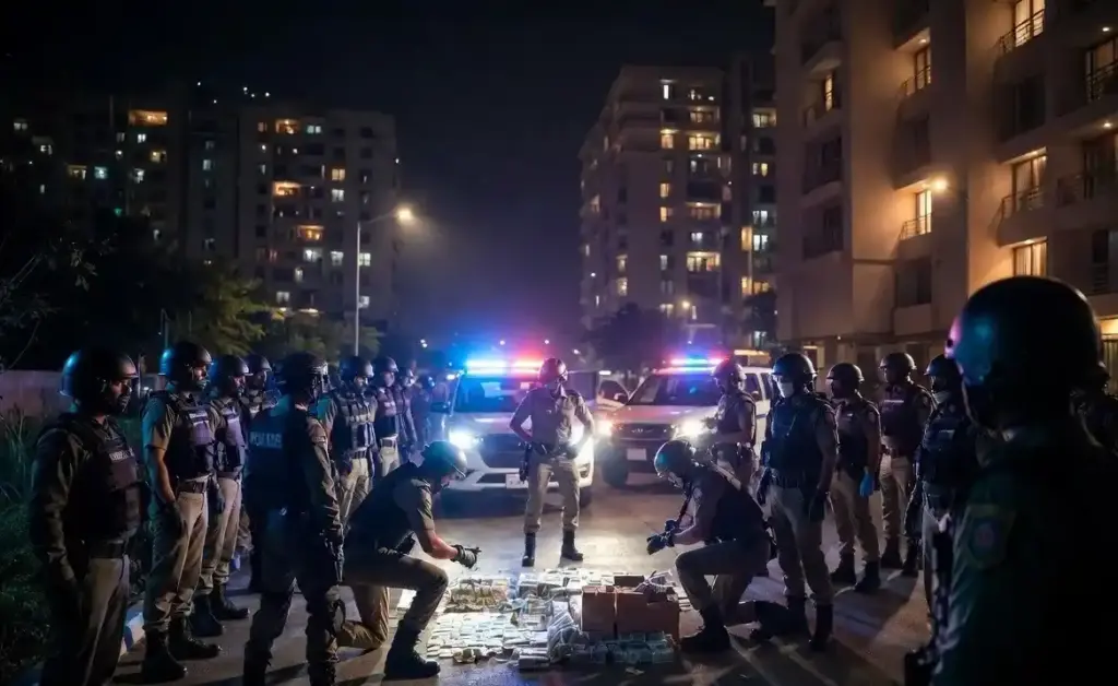 Palava City Drug Raid। પલાવા સિટીમાં ઇન્ટરનેશનલ ડ્રગ્સ માફિયા પર ત્રાટકી પોલીસ ૨૫ વિદેશી નાગરિકોની અટકાયત