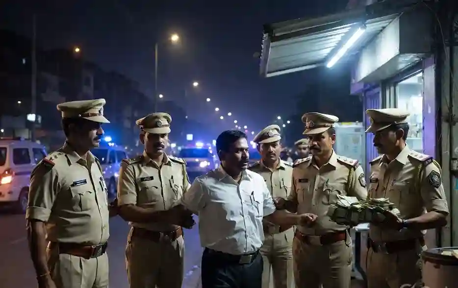 Mumbai ACB Raid। બેસ્ટ (BEST) નો કર્મચારી એસીબીના સિકંજામાં કેફે માલિક પાસે લાંચ માંગવી ભારે પડી