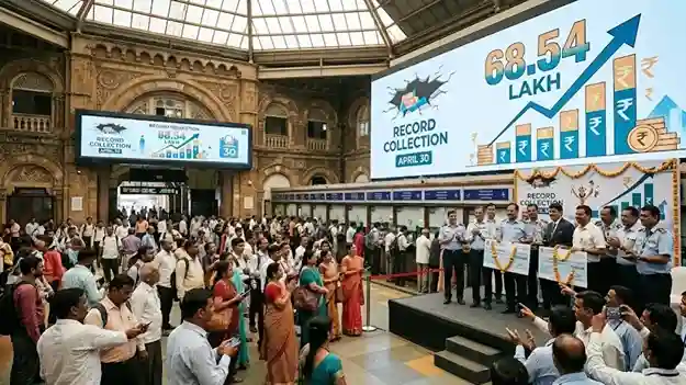 Mumbai Central Railway Fine Record| મુંબઈ સેન્ટ્રલ ડિવિઝને અત્યાર સુધીના તમામ રેકોર્ડ તોડ્યા; એપ્રિલના અંતિમ દિવસે 68.54 લાખની વસૂલાત