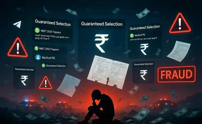 NEET UG 2026 Paper Leak। પેપર લીક કાંડના તાર સોશિયલ મીડિયા સાથે જોડાયા, કરોડો રૂપિયાના નેટવર્કનો પોલીસે કર્યો પર્દાફાશ