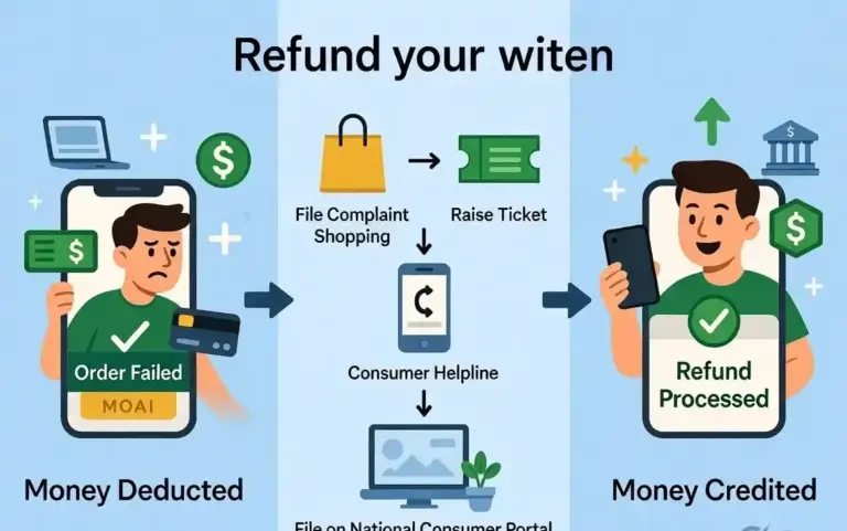 Online Shopping Fraud। ઓનલાઇન શોપિંગમાં પૈસા ફસાઈ ગયા છે? ગભરાશો નહીં, આ રીતે મિનિટોમાં કરો ફરિયાદ અને મેળવો રિફંડ