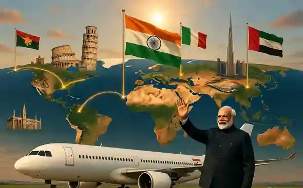 PM Modi Foreign Visit 2026|શુક્રવારથી પીએમ મોદીનો ૫ દેશોનો પ્રવાસ, ઈટાલીUAE મુલાકાત પર આખી દુનિયાની નજર; ભારત માટે કેમ છે આ પ્રવાસ ખાસ?