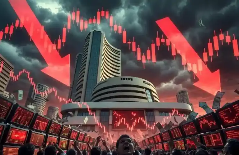 Stock Market Crash| શેરબજારમાં મોટું ગાબડું સેન્સેક્સ 900 પોઈન્ટ તૂટ્યો, નિફ્ટી 24000ની સપાટી નીચે સરકી