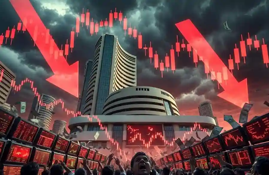 Stock Market Crash| શેરબજારમાં મોટું ગાબડું સેન્સેક્સ 900 પોઈન્ટ તૂટ્યો, નિફ્ટી 24000ની સપાટી નીચે સરકી