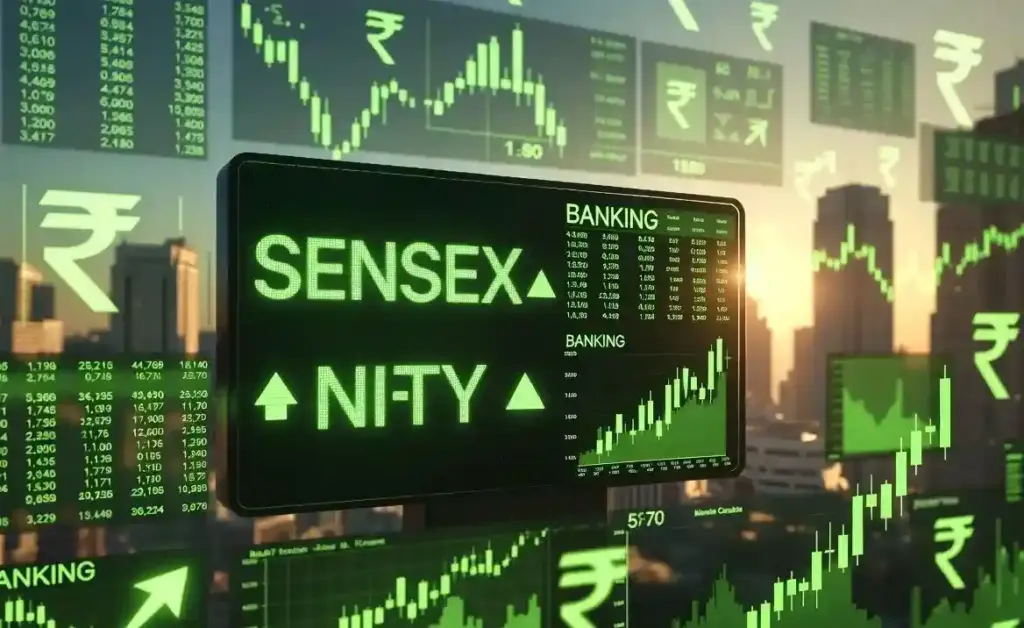 Stock Market Update| સુસ્તી વચ્ચે પણ બજાર લીલા નિશાનમાં, આજે આ બેન્કિંગ શેર્સ પર રહેશે રોકાણકારોની નજર