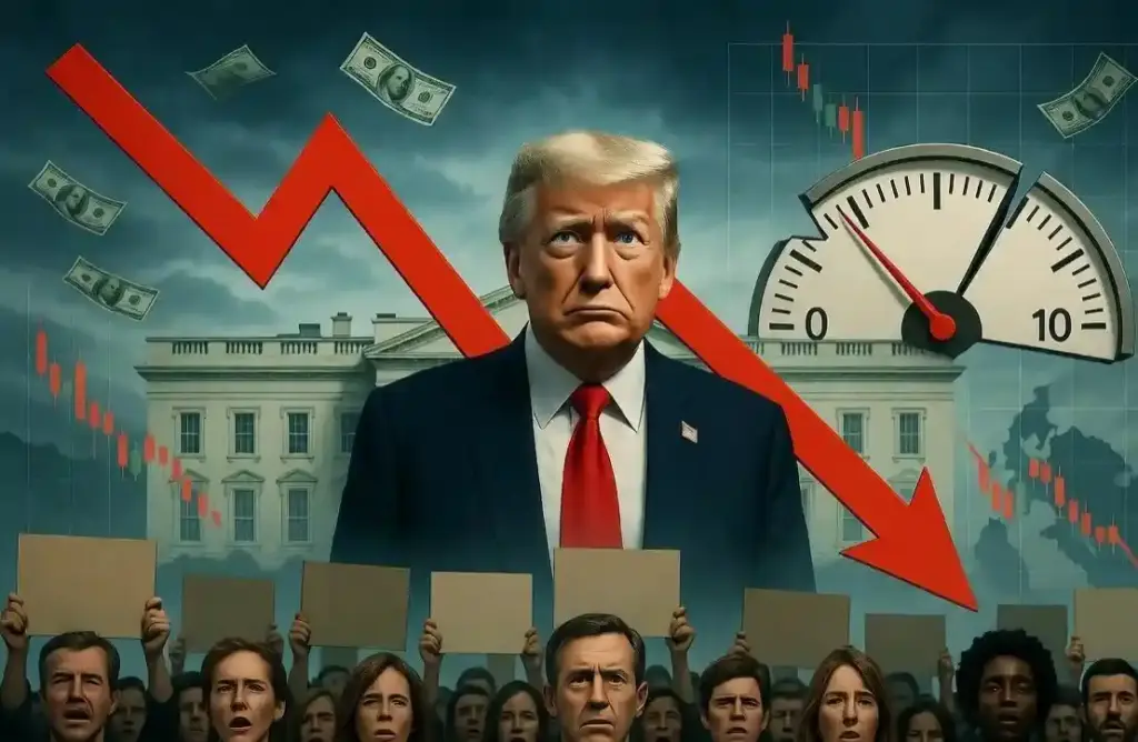 Trump Approval Rating 2026 Survey| અમેરિકામાં ટ્રમ્પની લોકપ્રિયતામાં મોટો ઘટાડો 66 ટકા લોકો આર્થિક નીતિઓથી નાખુશ, ઈરાન મુદ્દે પણ વિરોધ