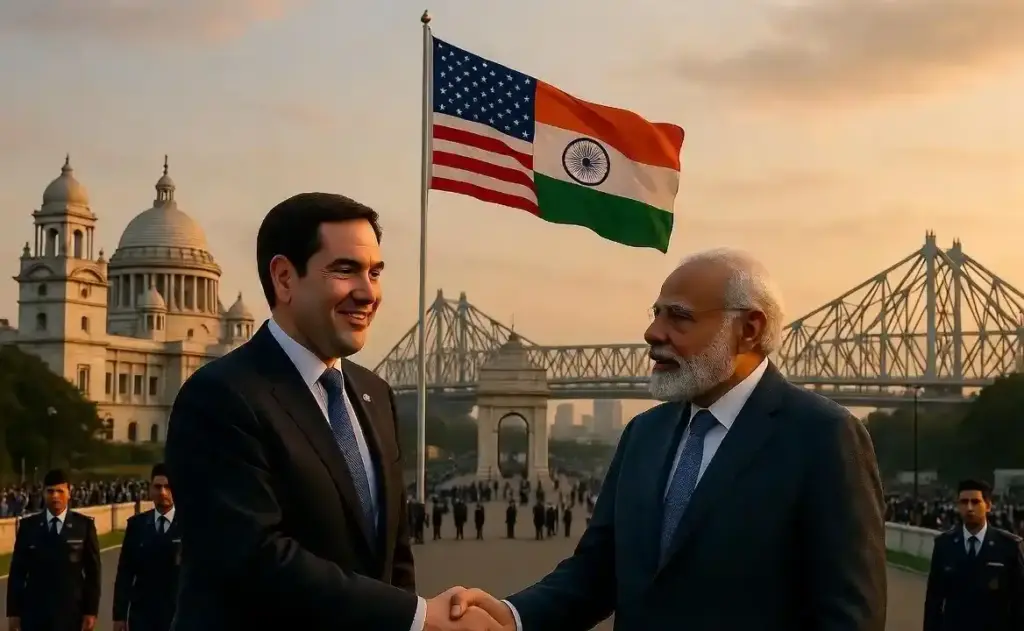 US Foreign Minister India Visit| ભારત પ્રવાસે આવેલા અમેરિકી વિદેશ મંત્રી કોલકાતામાં, જાણો પીએમ મોદી સાથે મુલાકાતનું સંપૂર્ણ શેડ્યૂલ
