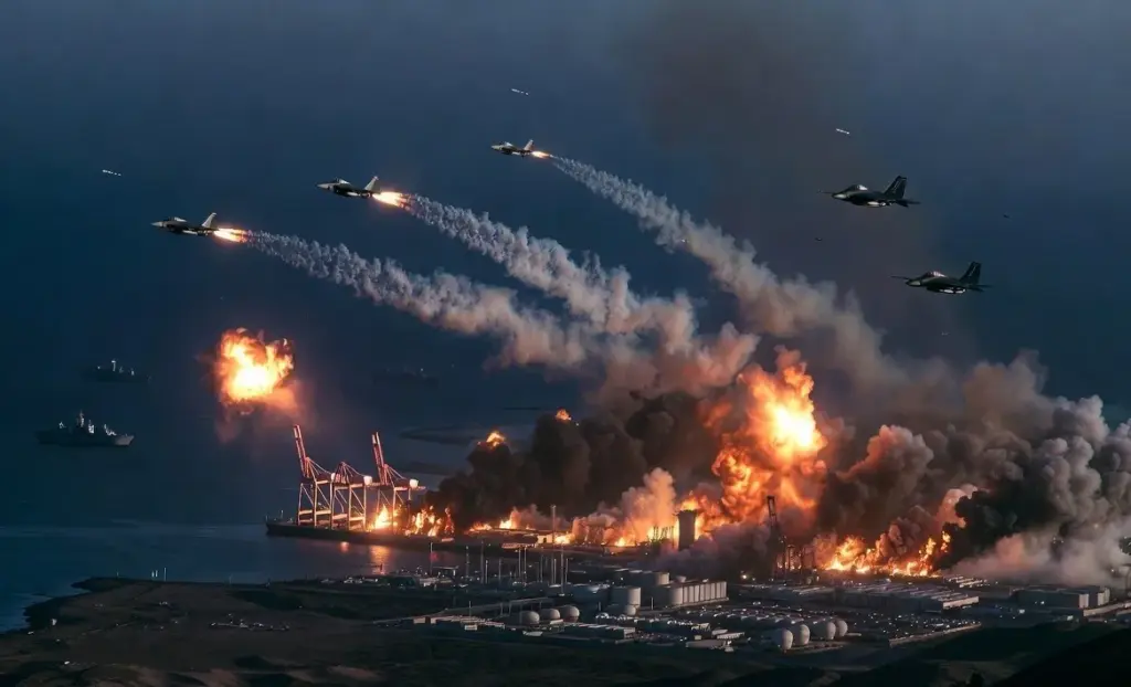 US Iran Airstrike| અમેરિકાએ ઈરાનના બંદર અબ્બાસ પર કર્યા હવાઈ હુમલા, હોર્મુઝ સ્ટ્રેટમાં સ્થિતિ બેકાબૂ