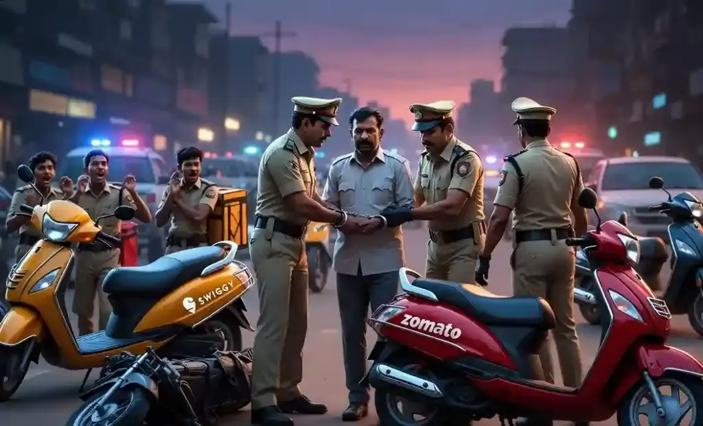 Mumbai Bike Theft Racket 2026। મુંબઈમાં અનોખું રેકેટ બાઈક ચોરી કરી ફૂડ ડિલિવરી બોયઝને ભાડે આપતો શખ્સ ઝડપાયો