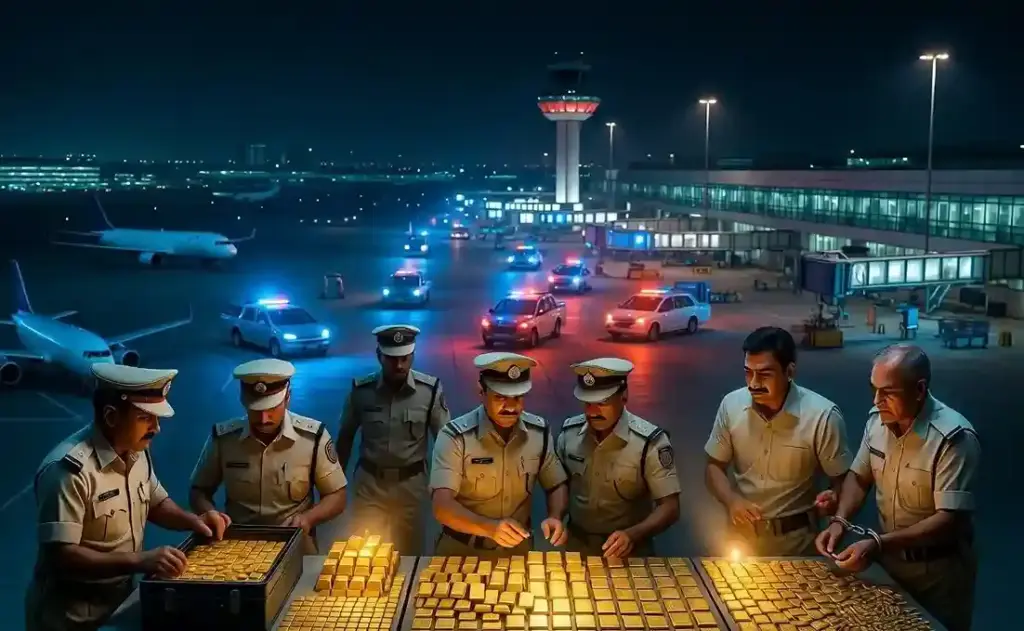 Gold Smuggling Bust। મુંબઈ એરપોર્ટ પર કસ્ટમ્સની તવાઈ બે અલગઅલગ કેસમાં ૩.૧૫ કરોડનું સોનું ઝડપાયું