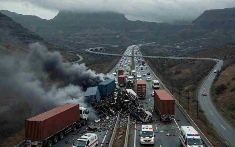 Mumbai-Pune Expressway: Tragic accident on newly opened 'Missing Link'; 3 dead, 4 critically injured