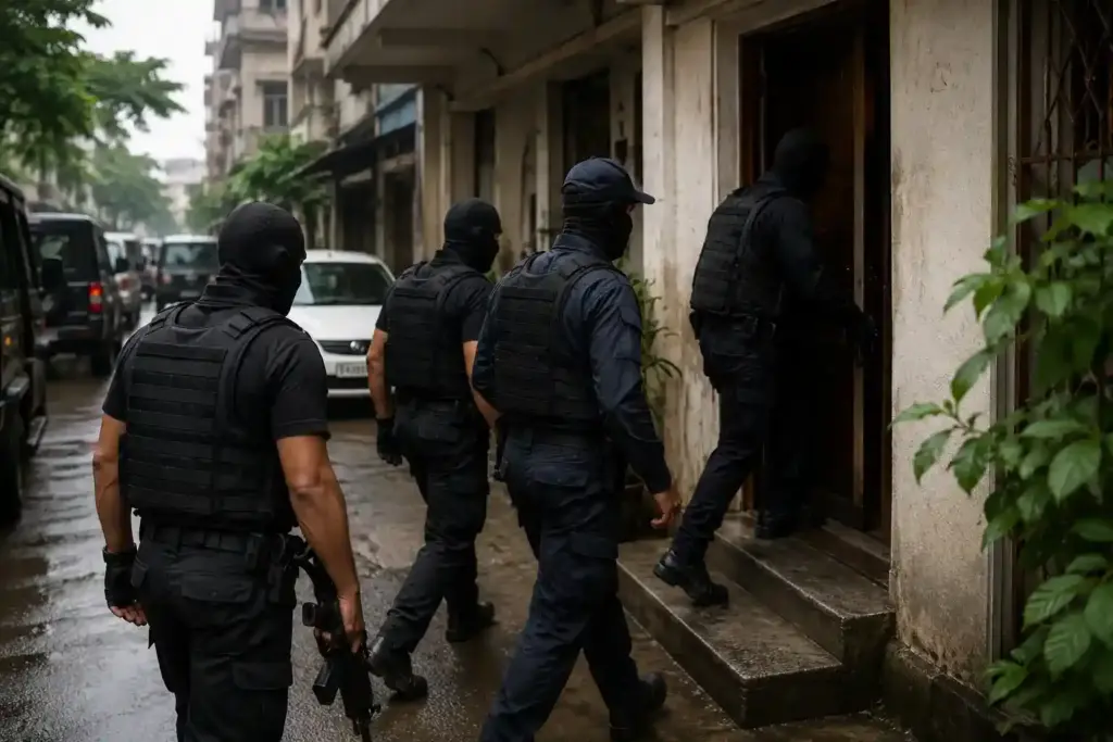 ATS Raid Mumbai  ISIમુંબઈ અંડરવર્લ્ડ (Underworld) મોડ્યુલ કેસમાં ATSનો મોટો એક્શન, 5થી વધુ ઠેકાણે દરોડા; 4 લોકો અટકાયત