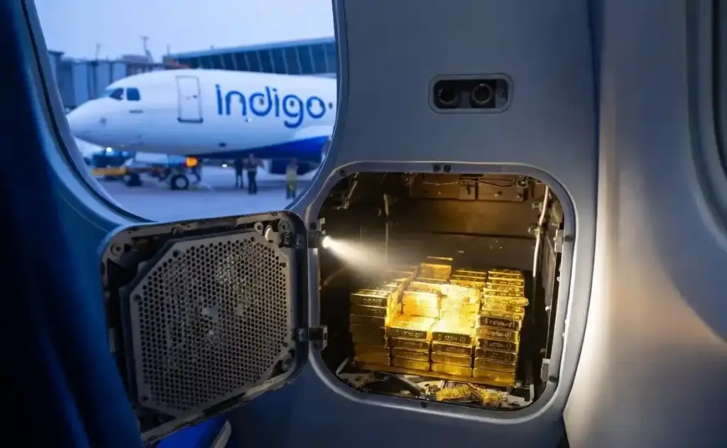 Ahmedabad Airport Gold Seizure એરપોર્ટ પર કસ્ટમ્સનું મોટું ઓપરેશન દુબઈની ફ્લાઈટના ટોયલેટમાંથી ઝડપાયું ₹૪.૨૬ કરોડનું સોનું, સ્મગલિંગની નવી રીત જોઈ અધિકારીઓ પણ ચોંક્યા