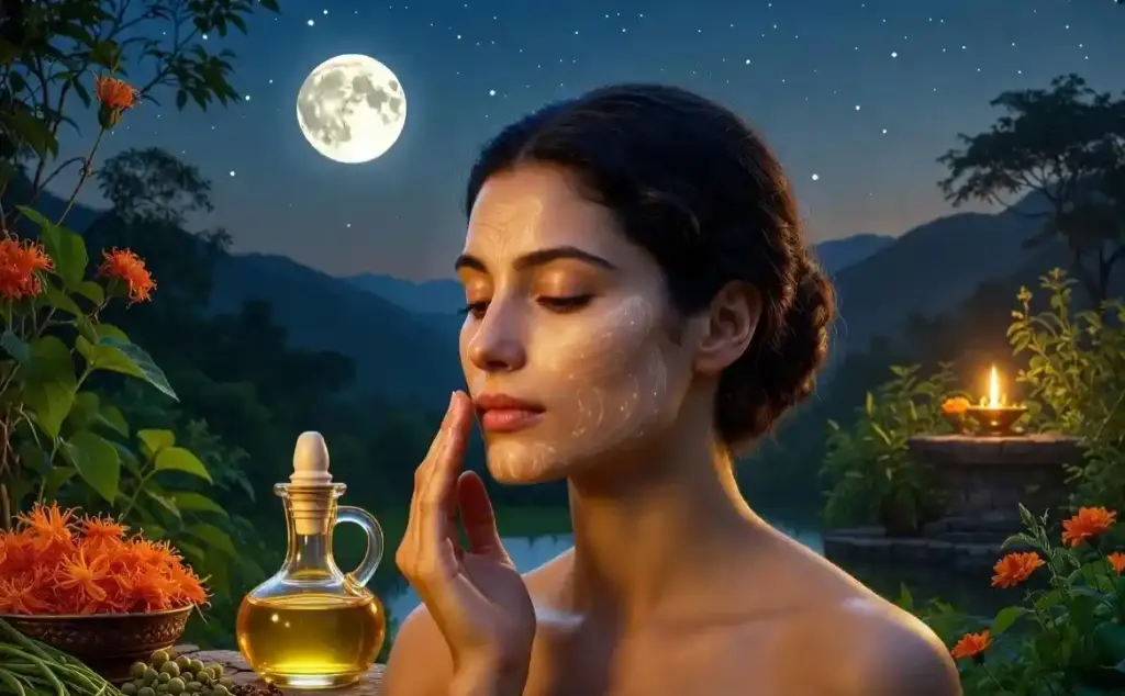 Kumkumadi Tailam Skin Benefits। ચહેરો સોનાની જેમ ચમકશે! રોજ રાત્રે લગાવો કુમકુમાદિ તેલ, કરચલીઓ અને ડાઘધબ્બા ગાયબ કરવા આયુર્વેદાચાર્યની ખાસ સલાહ