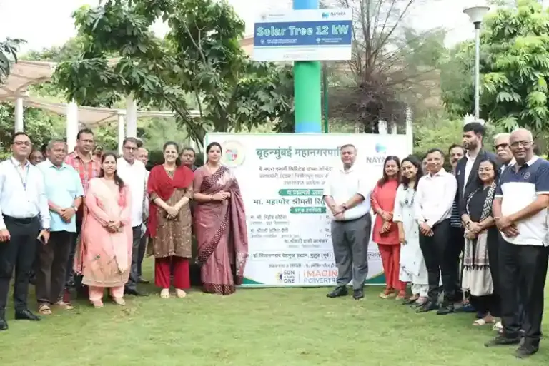 BMC Solar Tree Initiative  મુંબઈના જાહેર બગીચાઓ બનશે 'સ્માર્ટ ગ્રીન સેન્ટર' BMC નો અનોખો 'સોલર ટ્રી' પ્રોજેક્ટ શરૂ