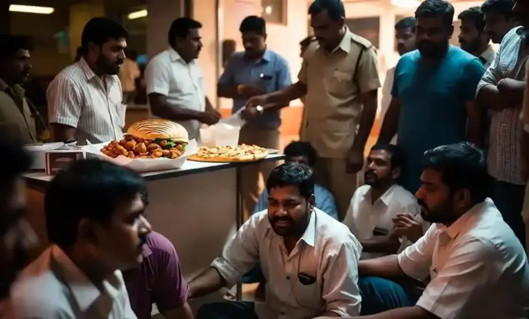 Bhiwandi Food Poisoning  ભીવંડીમાં ભારે ખળભળાટ ચિકન શાવર્મા અને પિઝા ખાધા પછી એક જ પરિવારના ૬ સહિત ૧૪ લોકોને ઝેરી ફૂડ પોઇઝનિંગ