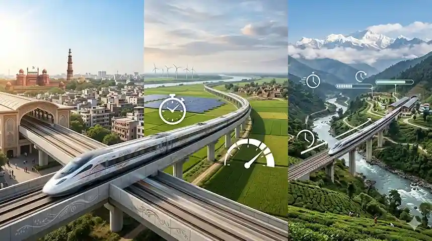 Bullet Train Corridor દિલ્હીથી સિલિગુડી માત્ર ૬ કલાકમાં રેલવે મંત્રી અશ્વિની વૈષ્ણવે યુપી, બિહાર અને બંગાળને જોડતા નવા બુલેટ ટ્રેન કોરિડોરની કરી જાહેરાત