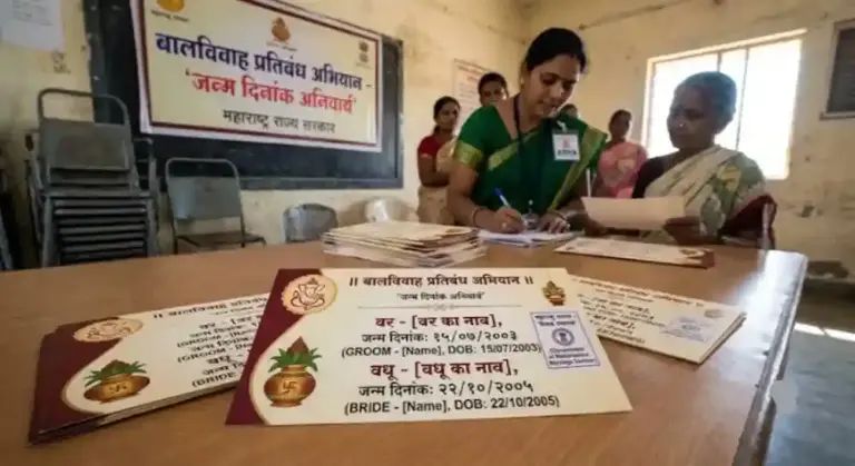 Child Marriage બાળ લગ્ન રોકવા મહારાષ્ટ્ર સરકારનો મહત્વનો નિર્ણય, હવે લગ્નકાર્ડ પર જન્મતારીખ છાપવી ફરજિયાત બનશે