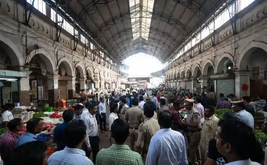 Crawford Market Stabbing દક્ષિણ મુંબઈના ક્રોફર્ડ માર્કેટમાં ચપ્પુબાજીથી ખળભળાટ કૌટુંબિક વિવાદમાં દુકાનદાર પર જીવલેણ હુમલો, આરોપીની ધરપકડ