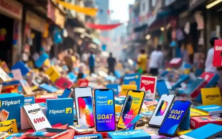Ecommerce Sales 2026 ખરીદીનો સુવર્ણ અવસર, ફ્લિપકાર્ટની 'GOAT' સેલ અને એમેઝોનની 'પ્રાઈમ ડે' સેલ ૪ જુલાઈથી થશે શરૂ