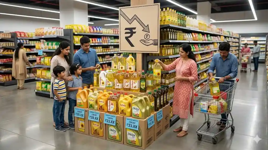 Edible Oil Price Drop મોંઘવારીના માર વચ્ચે ગૃહિણીઓને મોટી રાહત સિંગતેલના ભાવમાં થયો ઘટાડો