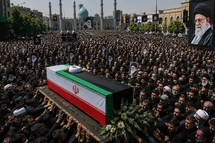Funeral of Ayatollah Ali Khamenei સત્તાના હસ્તાંતરણ વચ્ચે વિદાય આયતુલ્લાહ ખામૈનીની 9 જુલાઈએ થશે અંતિમવિધિ.