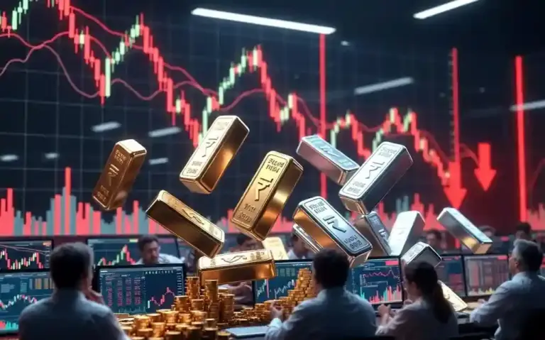Gold Silver Price Update 17 June  ઝવેરી બજારમાં કડાકો! સોના અને ચાંદીના ભાવ આસમાનેથી નીચે આવ્યા, રોકાણકારોમાં કેમ મચી ગઈ દોડધામ? જાણો સમીકરણો